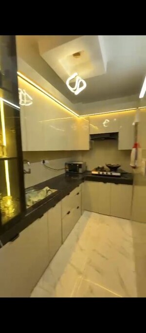 Kitchen in 3 BHK Builder Floor at Uttam Nagar – for Sale