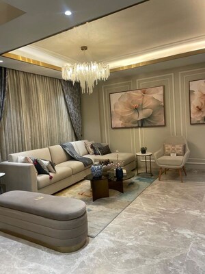 Living Room in 4 BHK Apartment at BPTP The Deck, Sector 82 – for Sale