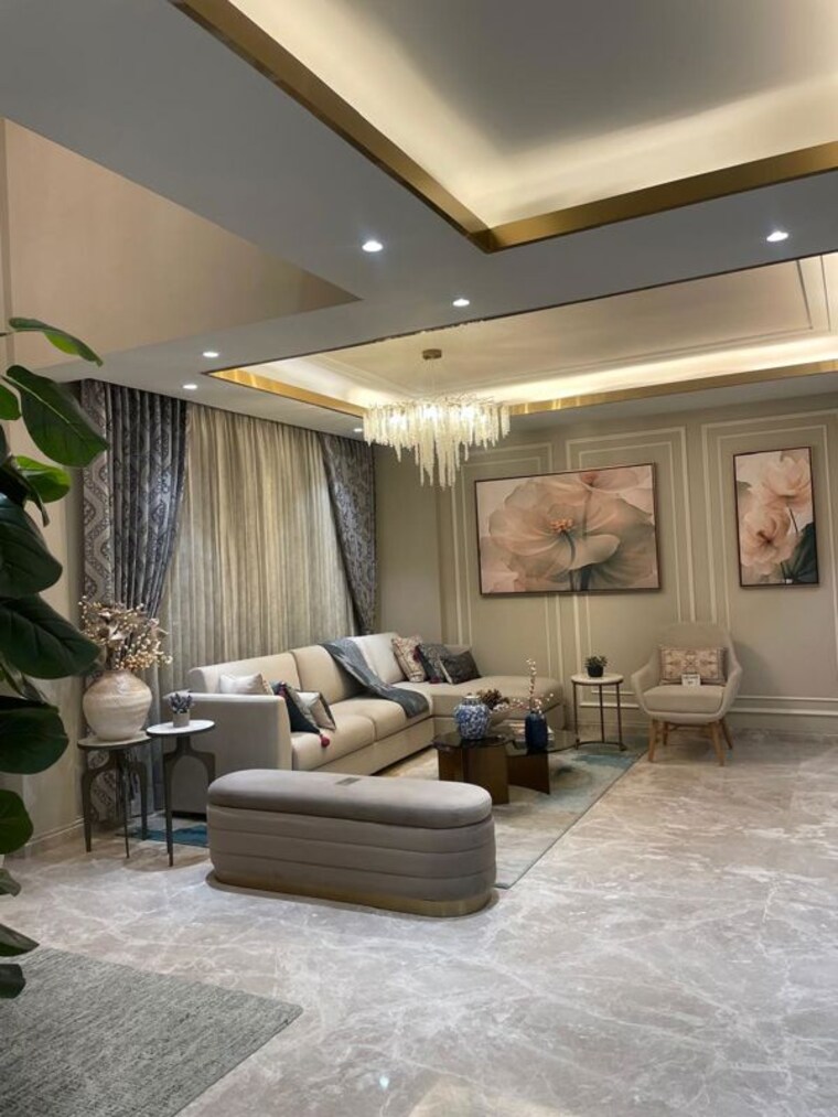 Living Room, bptp-the-deck 4 Bedroom 3300 Sq.Ft. Apartment In Sector 82 Faridabad 9927400