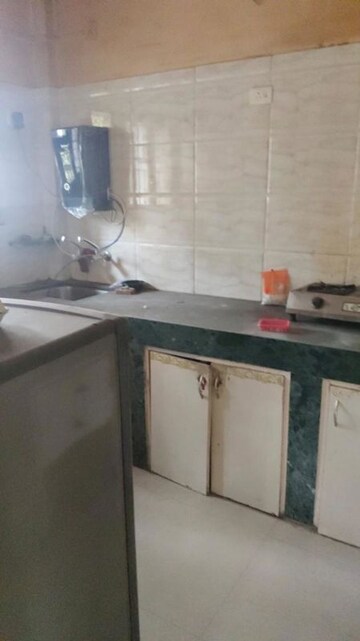 Bathroom in 1 BHK Apartment at Shriram Nagar CHS, Aundh – for Rent