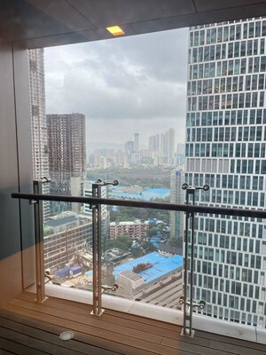 Balcony in 3 BHK Apartment at Lodha World Crest, Worli – for Sale