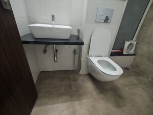 Bathroom in 1 BHK Apartment at Omkar Signet, Malad East – for Sale