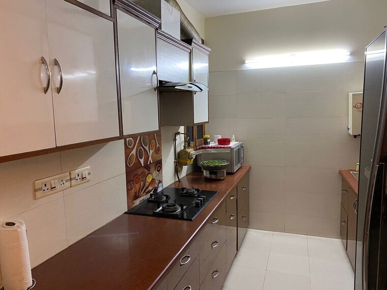 Kitchen, sector 3 dwarka 3 Bedroom 1650 Sq.Ft. Apartment In Sector 3 Dwarka Delhi 9928289