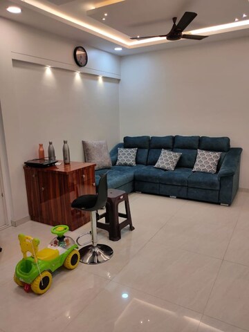 Living Room in 3 BHK Apartment at Gagan Adira, Wagholi – for Rent