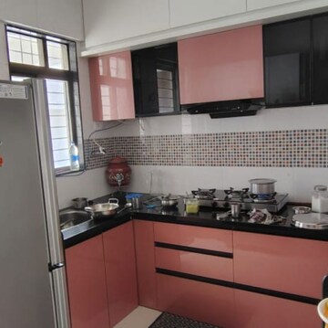 Kitchen in 3 BHK Apartment at Polite Bhalchandra Puram, Ravet – for Sale