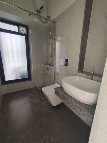 Bathroom in 2 BHK Apartment at Divyam Residency, Malad East – for Rent