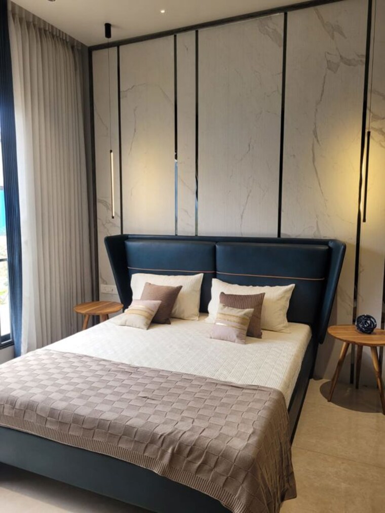 Bedroom, sankla-east-world 2 Bedroom 707 Sq.Ft. Apartment In Shewalwadi Pune 9928359