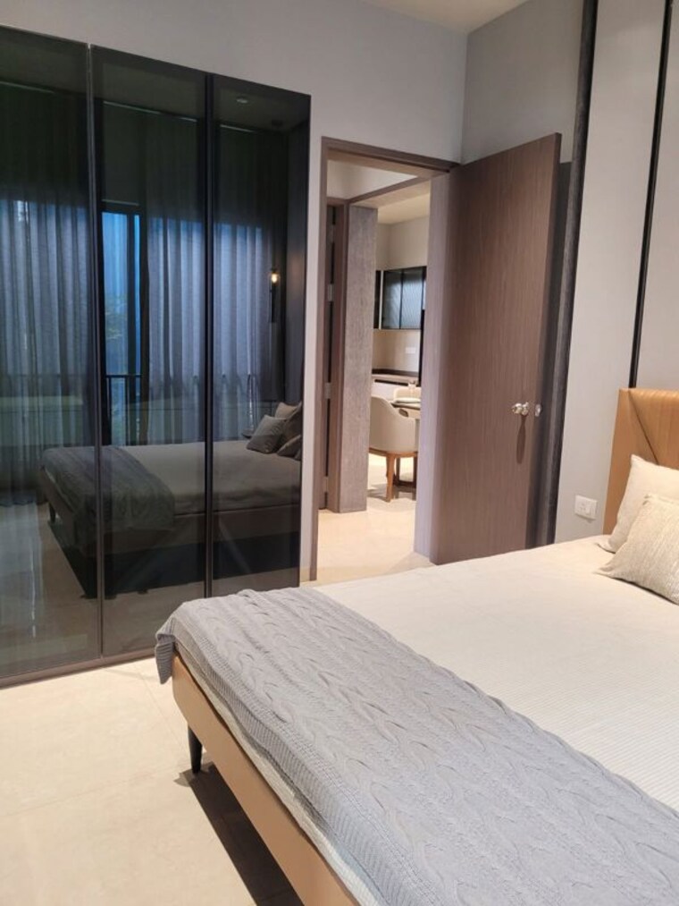 Bedroom, sankla-east-world 2 Bedroom 707 Sq.Ft. Apartment In Shewalwadi Pune 9928359
