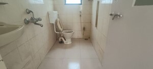 Bathroom in 2 BHK Apartment at Vijay Nagar CHS, Dhayari – for Rent