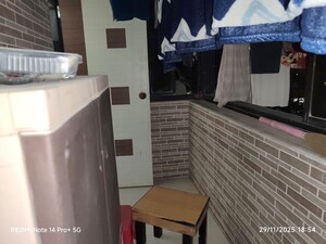 Kitchen in 2 BHK Apartment at Jai Ashoka CHS, Goregaon East – for Rent