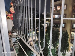 Balcony in 2 BHK Apartment at Jai Ashoka CHS, Goregaon East – for Rent