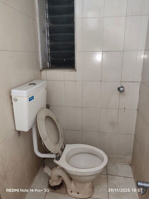 Bathroom in 2 BHK Apartment at Jai Ashoka CHS, Goregaon East – for Rent