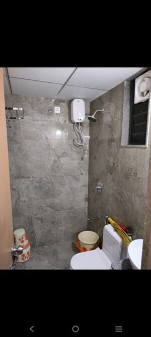 Bathroom in 3 BHK Apartment at Samanvay Residency, Bopal – for Rent