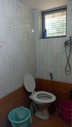 Bathroom in 1 RK Independent House at Paldi – for Rent