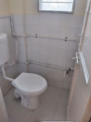 Bathroom in 1 RK Apartment at Shriram Nagar CHS, Aundh – for Rent