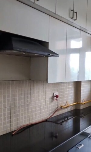 Kitchen in 3 BHK Apartment at Godrej Aria, Sector 79 – for Rent