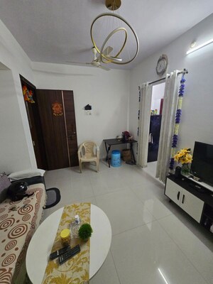 Living Room in 1 BHK Apartment at Puranik Unicorn, Mogharpada – for Rent