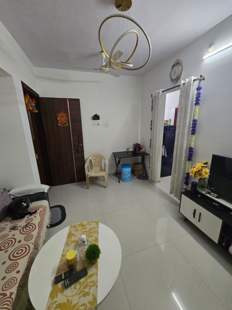 Living Room, puranik-unicorn 1 Bedroom 400 Sq.Ft. Apartment In Mogharpada Thane 9928991