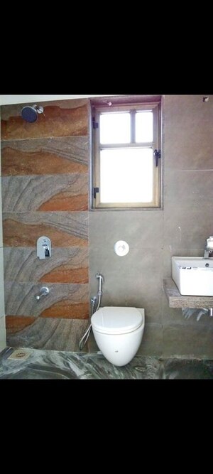 Bathroom in 3 BHK Apartment at Gala Eternia, Thaltej – for Rent