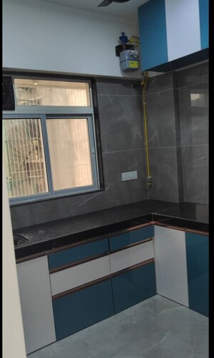 Kitchen in 1 BHK Apartment at Goregaon West View CHS, Goregaon West – for Rent