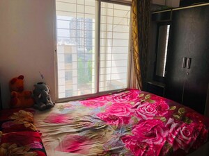 Bedroom in 3 BHK Apartment at Spandan Sparsh CHS, Wagholi – for Rent