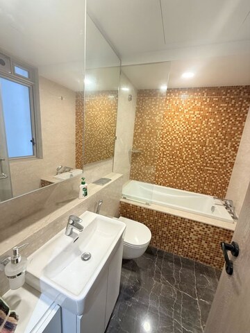 Bathroom in 3 BHK Apartment at Lodha The Park Side, Worli – for Sale