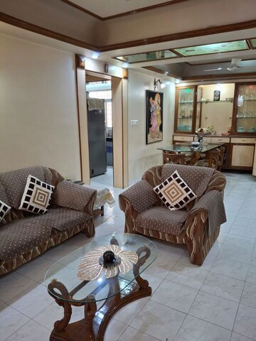 Living Room in 3 BHK Apartment at Ekta California, Nibm Road – for Rent