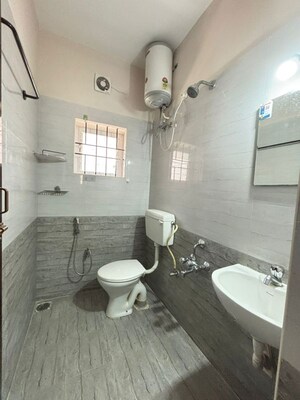 Bathroom in 1 BHK Builder Floor at Vignana Nagar – for Rent
