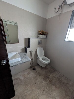 Bathroom in 3 BHK Apartment at Banjara Hills – for Sale