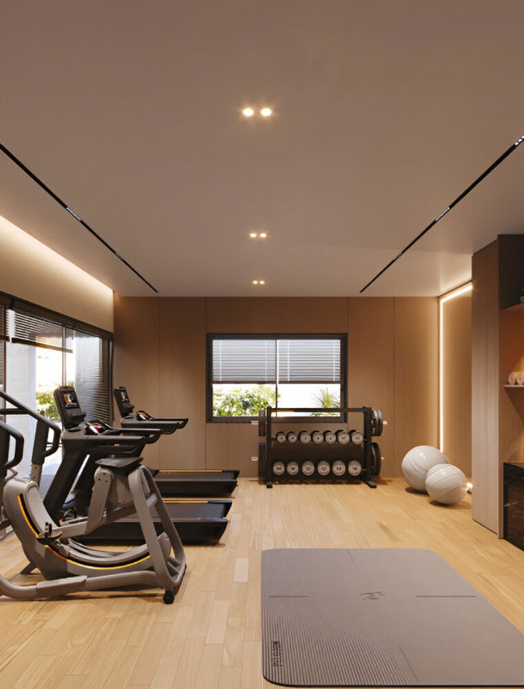 Gym, malpani-celestia 2 Bedroom 861 Sq.Ft. Apartment In Fursungi Pune 9929245