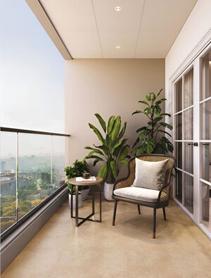 Balcony in 2 BHK Apartment at Malpani Celestia, Fursungi – for Sale