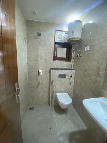 Bathroom in 2 BHK Builder Floor at Saket – for Rent