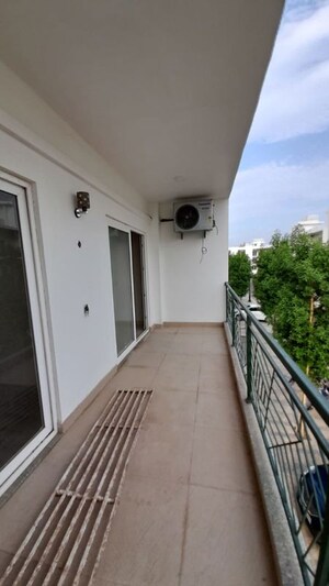 Balcony in 2.5 BHK Builder Floor at Central Park Cerise Suites, Sohna Sector 33 – for Rent