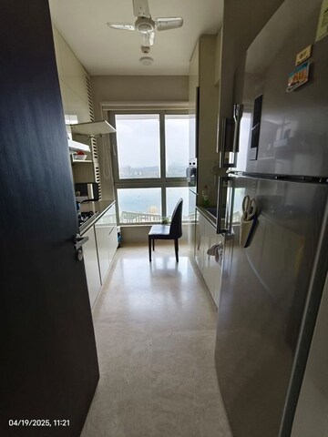 Kitchen in 2 BHK Apartment at Hiranandani Atlantis, Powai – for Rent