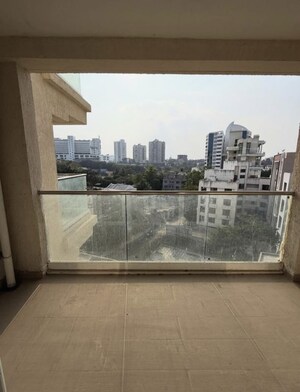 Balcony in 2 BHK Apartment at Clover Highlands, Kondhwa – for Rent