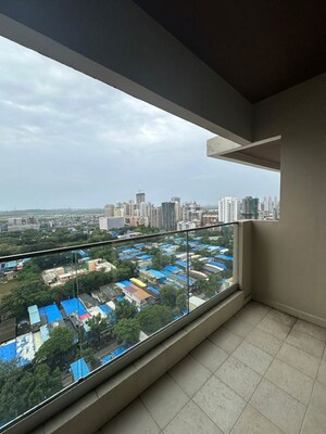 Balcony in 2 BHK Apartment at Kalpataru Radiance, Goregaon West – for Rent