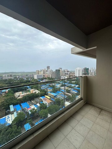 Balcony in 2 BHK Apartment at Kalpataru Radiance, Goregaon West – for Rent