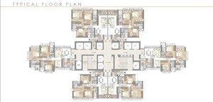 Master Plan in 3 BHK Apartment at Sugee Marina Bay, Worli – for Sale