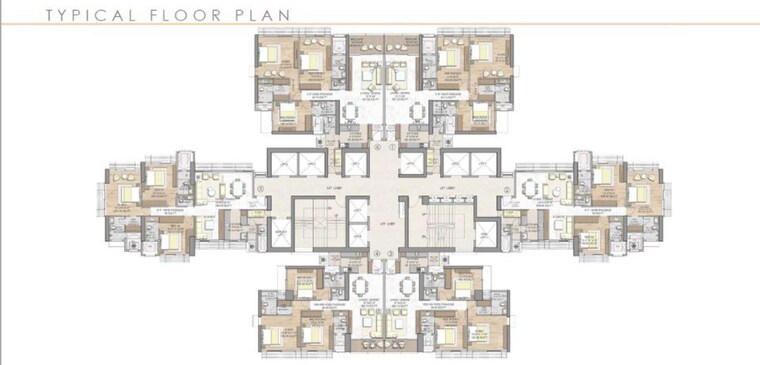Master Plan, sugee-marina-bay 3 Bedroom 1817 Sq.Ft. Apartment In Worli Mumbai 9902281