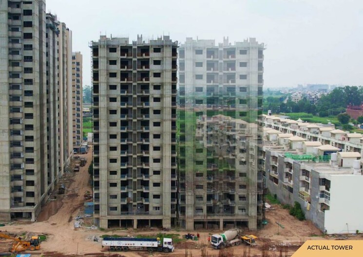 Exterior View, nagla road 3 Bedroom 1903 Sq.Ft. Apartment In Nagla Road Zirakpur 9924996