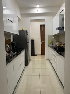 Kitchen in 3 BHK Builder Floor at Marathahalli – for Rent