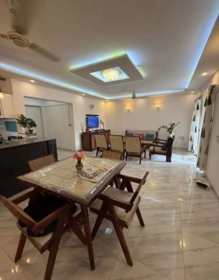 Dining area, kumar-suraksha 3 Bedroom 1450 Sq.Ft. Apartment In Kondhwa Pune 9929869