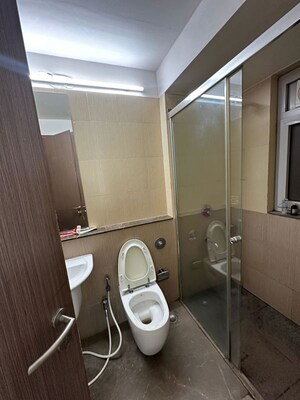 Bathroom in 4 BHK Apartment at DB Realty Orchid Woods, Goregaon East – for Rent