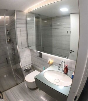 Kitchen in 4 BHK Apartment at Lodha World Crest, Worli – for Sale