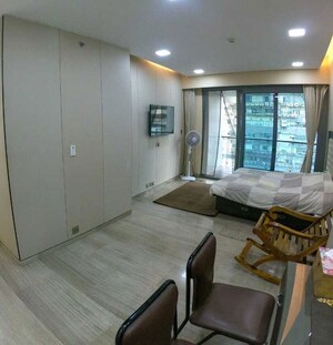 Living Room in 4 BHK Apartment at Lodha World Crest, Worli – for Sale