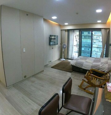 Living Room in 4 BHK Apartment at Lodha World Crest, Worli – for Sale