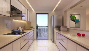 Living Room in 2 BHK Apartment at DB Parkwoods, Kasarvadavali – for Sale