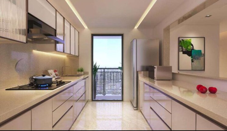 Living Room, db-parkwoods 2 Bedroom 710 Sq.Ft. Apartment In Kasarvadavali Thane 9930116