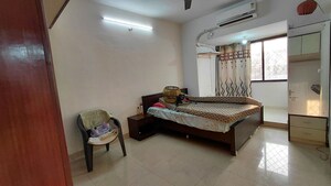 Living Room in 1 BHK Apartment at Satellite Garden, Goregaon East – for Rent