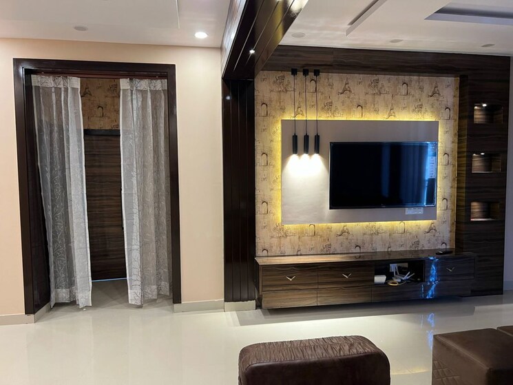 Living Room, ansal-api-celebrity-gardens 3 Bedroom 1755 Sq.Ft. Apartment In Sushant Golf City Lucknow 9930200